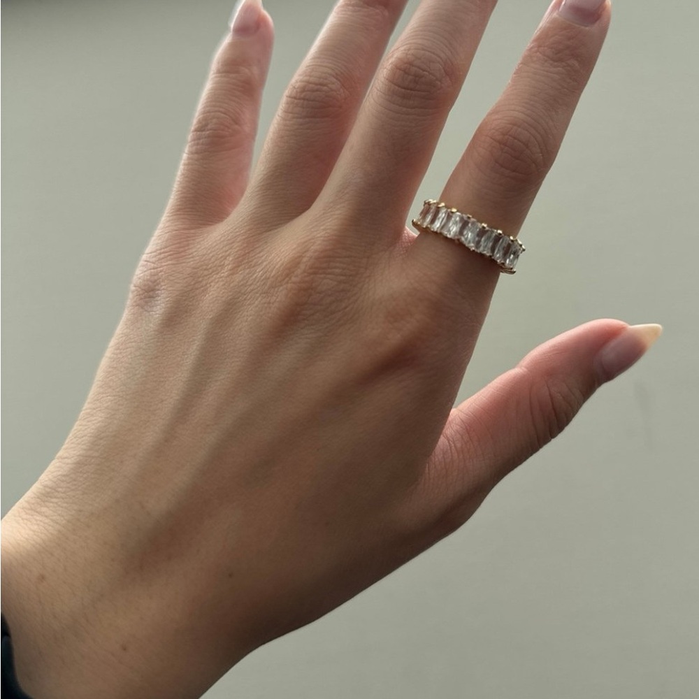 Zales Gold and Silver Women's Ring - Picture 2 of 3